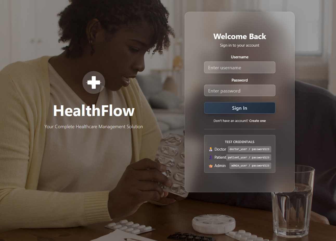 HealthFlow API overview